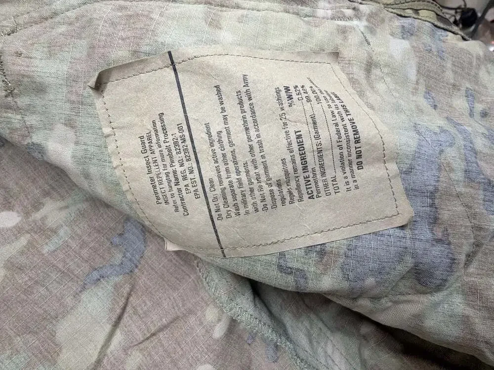 US Army Combat Uniform OCP Camo Jacket Medium-Long